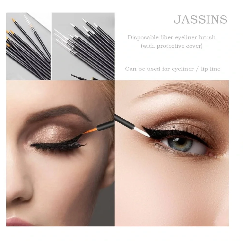 300pcs Disposable Makeup Tool Kit,Brow brush/Mascara brush/Lip Applicators